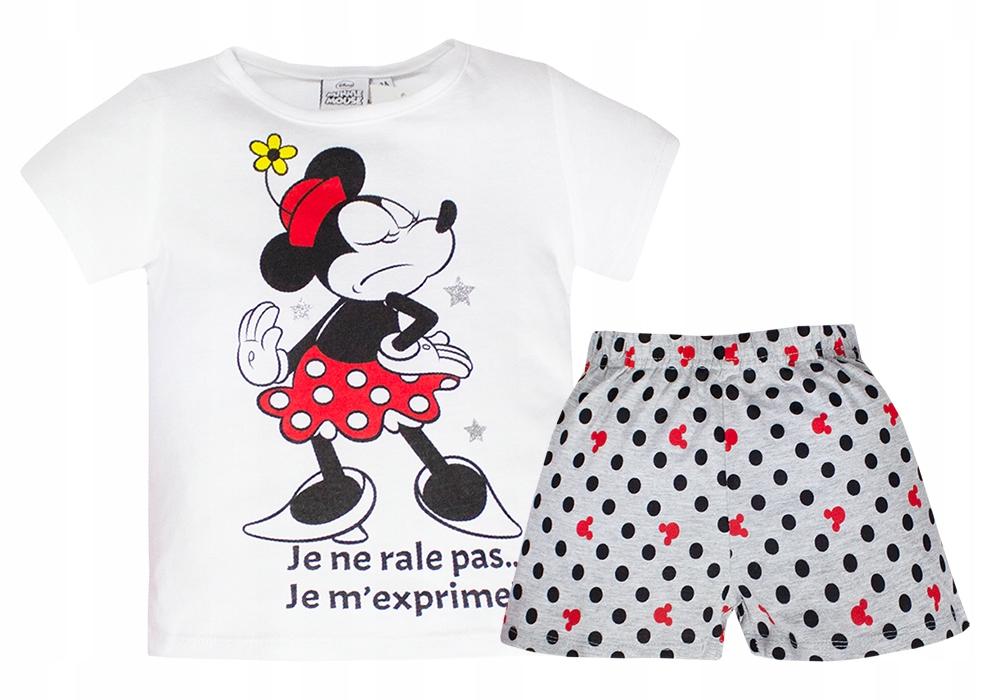 

Myszka Minnie Zestaw Dla Dziecka Spodenki 116