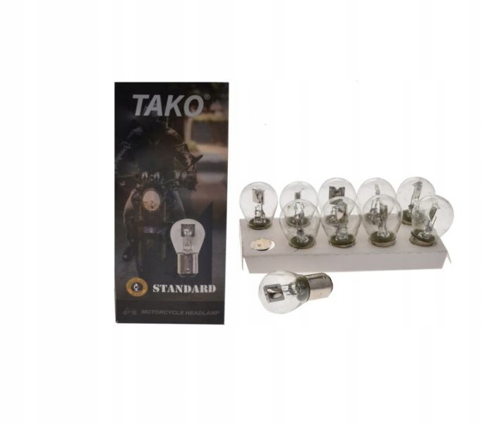 

Żarówka 6V 15/15W Ba15D Tako Romet Komar 50