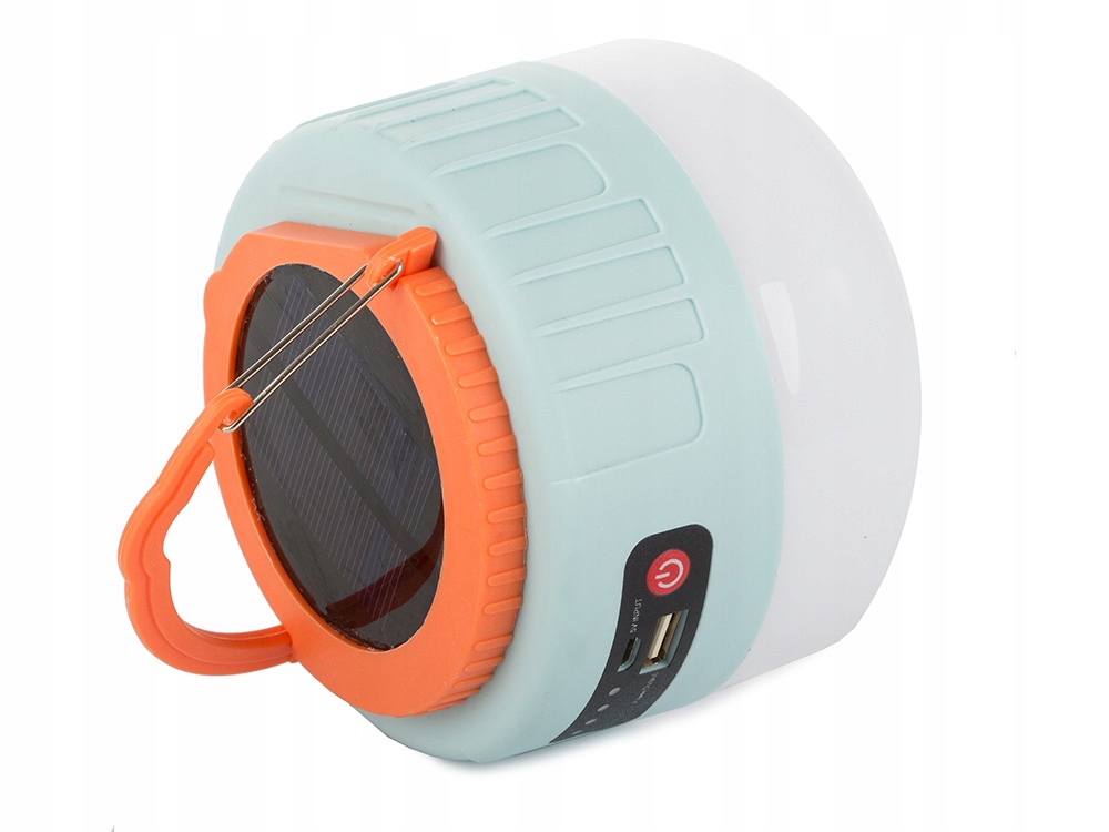 Lampka solarna turystyczna na biwak usb led pilot Kod producenta 01800