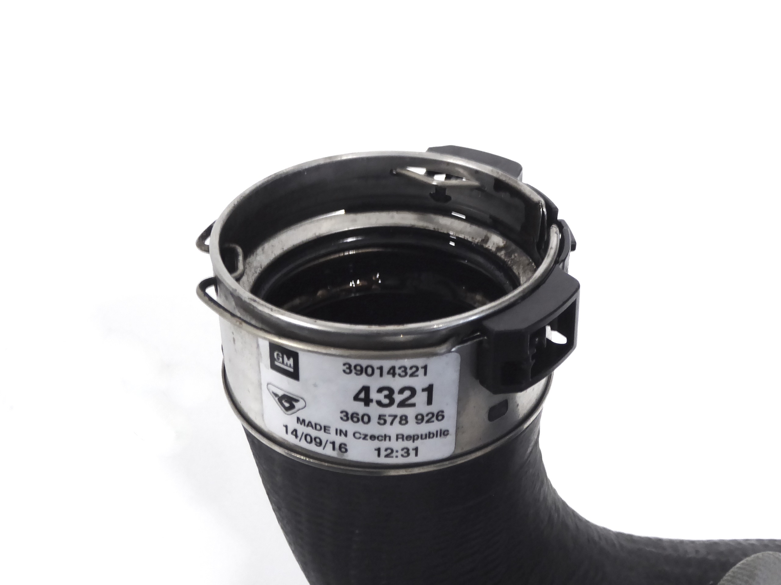 hadice trouba intercoolera OPEL ASTRA K 5 1.6 CDTI B16DTH