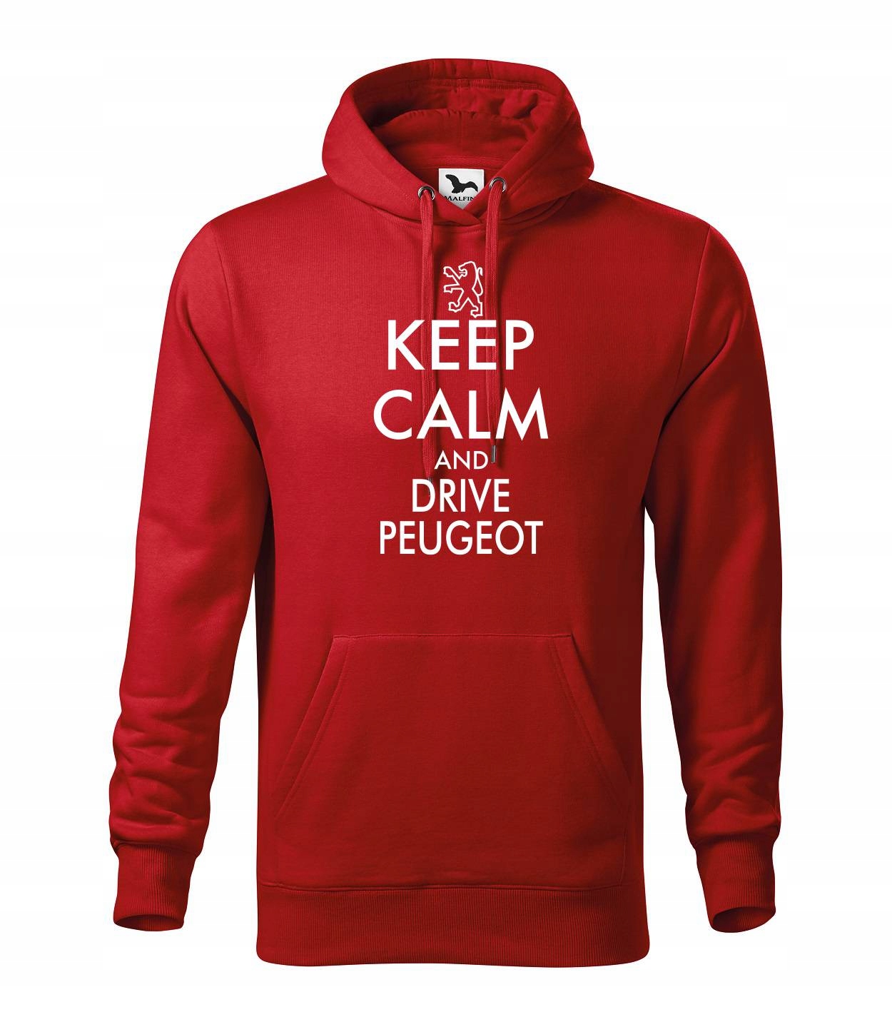 

Bluza z kapturem keep calm drive peugeot męska