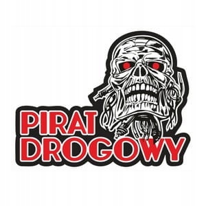 

Pirat Drogowy naklejka