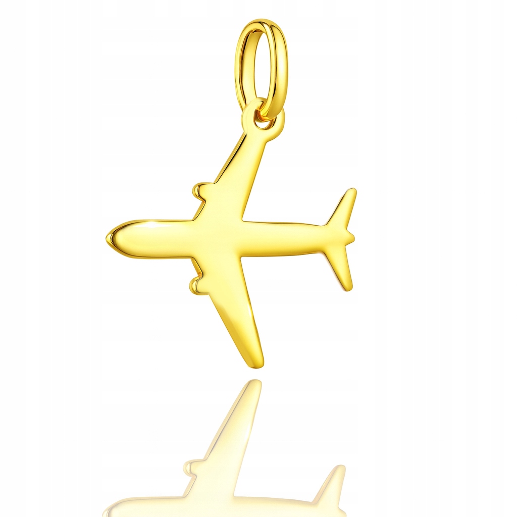 Zlatý přívěsek letadlo Au 585