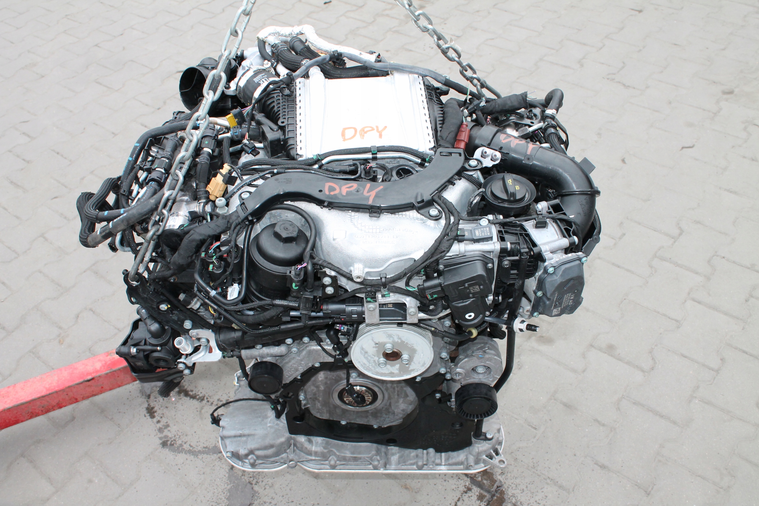 engine complete AUDI 3,0 TDI DPY 20 TYSKM