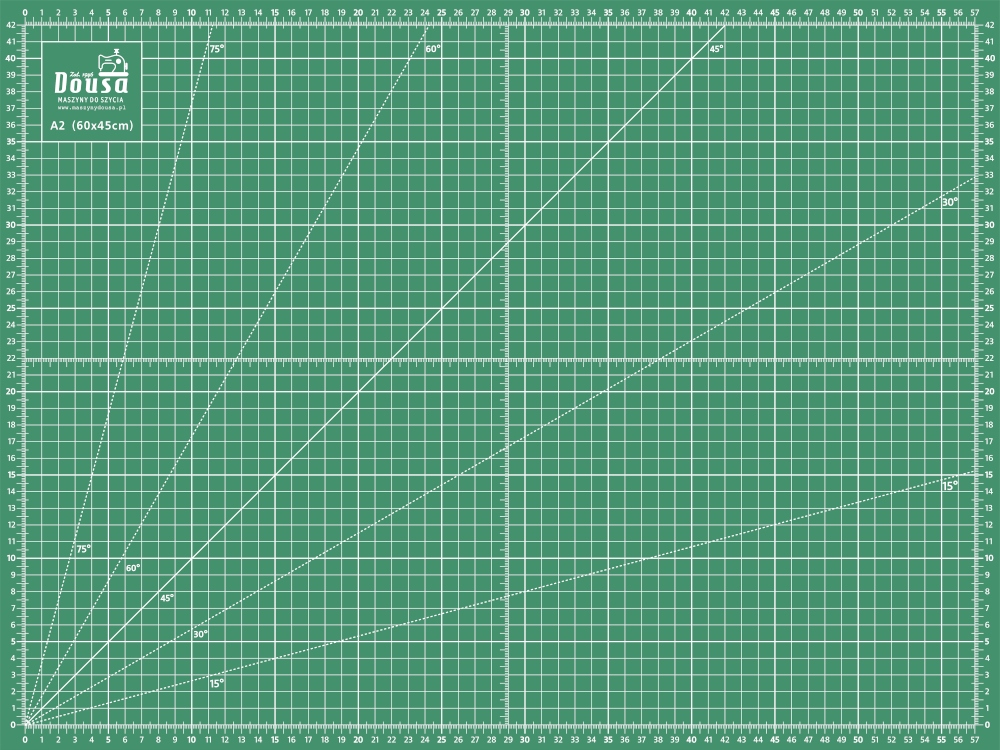 

Mata do cięcia samogojąca 600x450x3mm zielona kąty