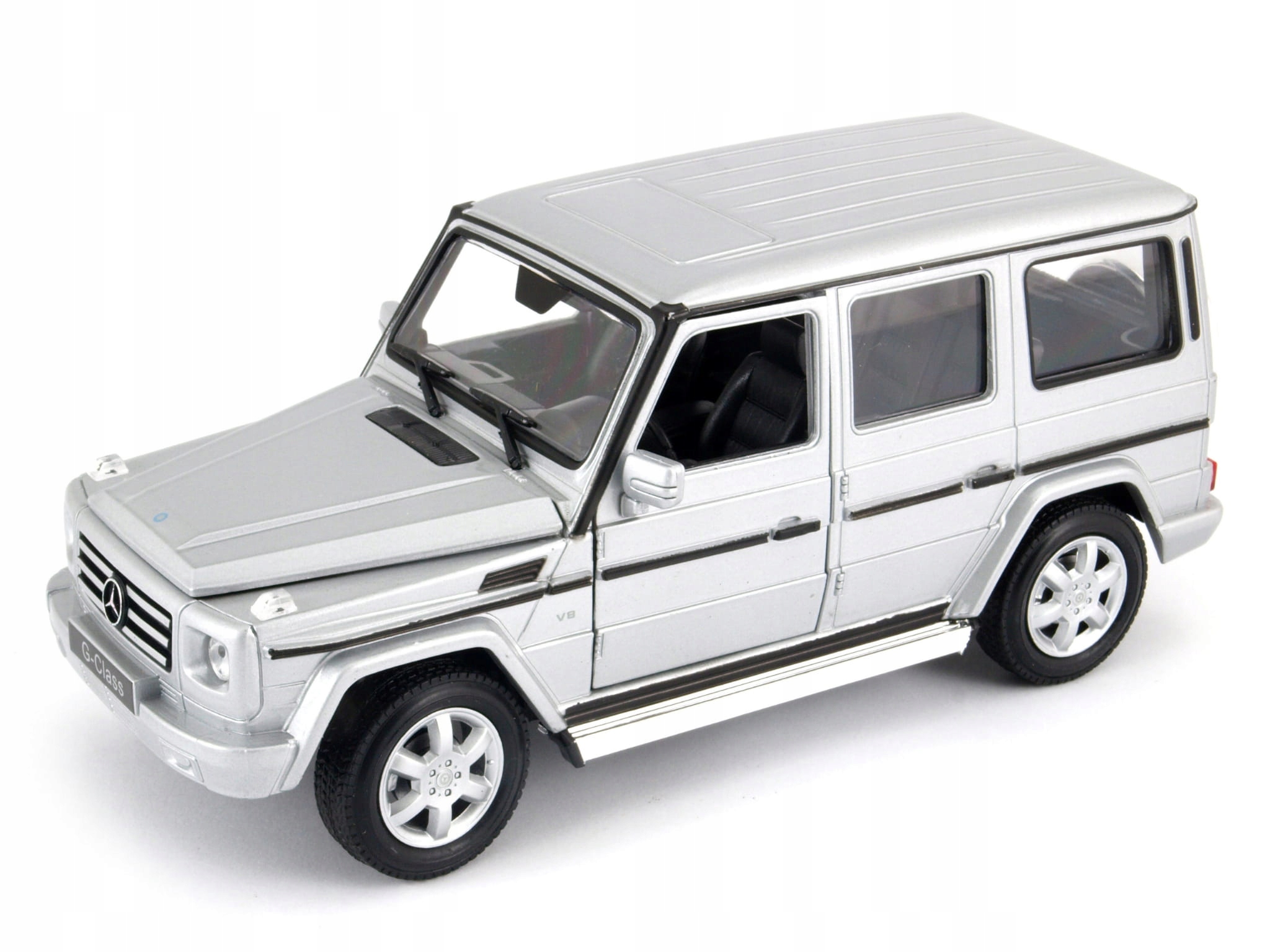 Mercedes-Benz G-Class 1:24 Welly stříbrná 24012