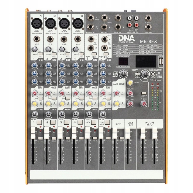 Mikser audio DNA ME-8FX