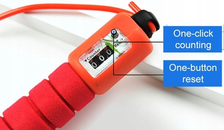 SKAKANKA Z LICZNIKIEM FITNESS CROSSFIT REGULACJA EAN (GTIN) 5903899250691