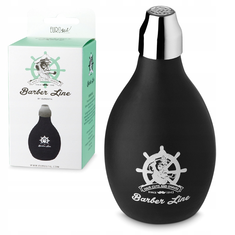 Gumowa gruszka ROZPYLACZ do talku proszku pudru BARBERSKI talk atomizer