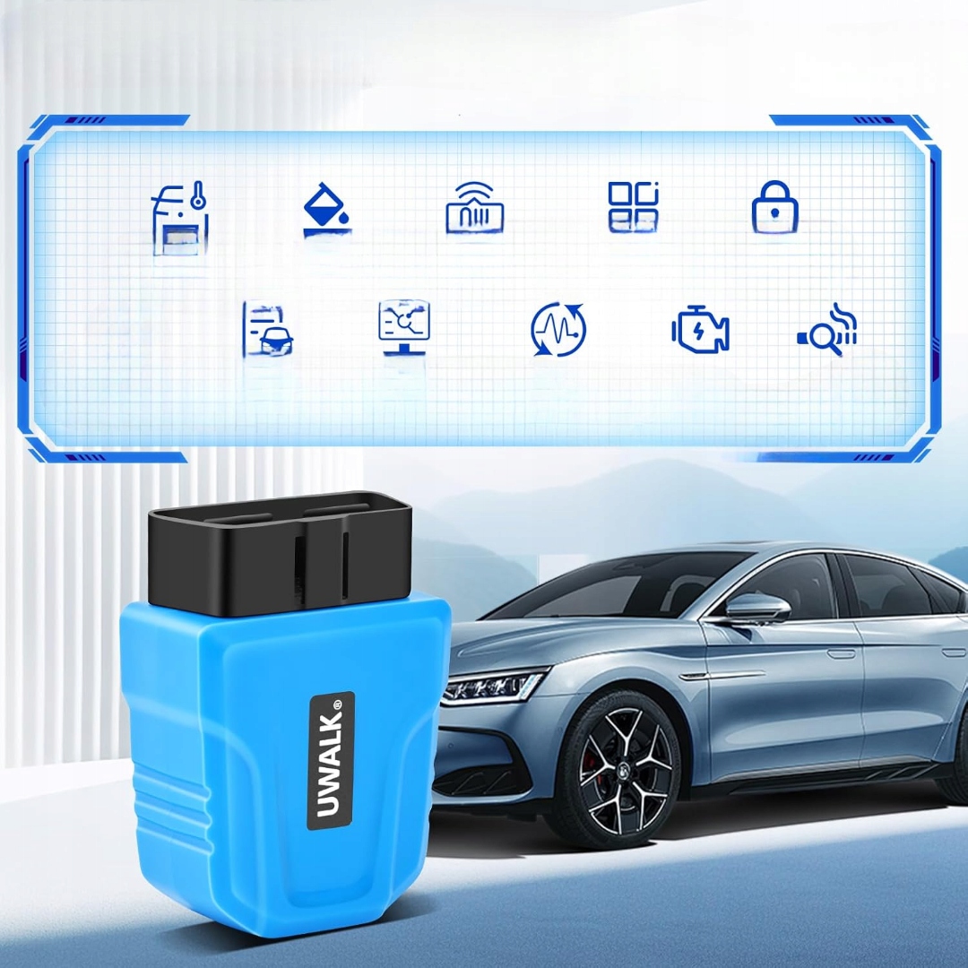 INTERFEJS DIAGNOSTYCZNY OBD2 SKANER SAMOCHODOWY BLUETOOTH UWALK APLIKACJA Marka bez marki
