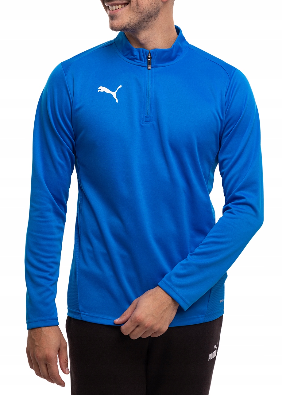 Pánská Mikina Puma rozepínací 1/4 Zip sportovní tréninková Bez Kapuce vel.