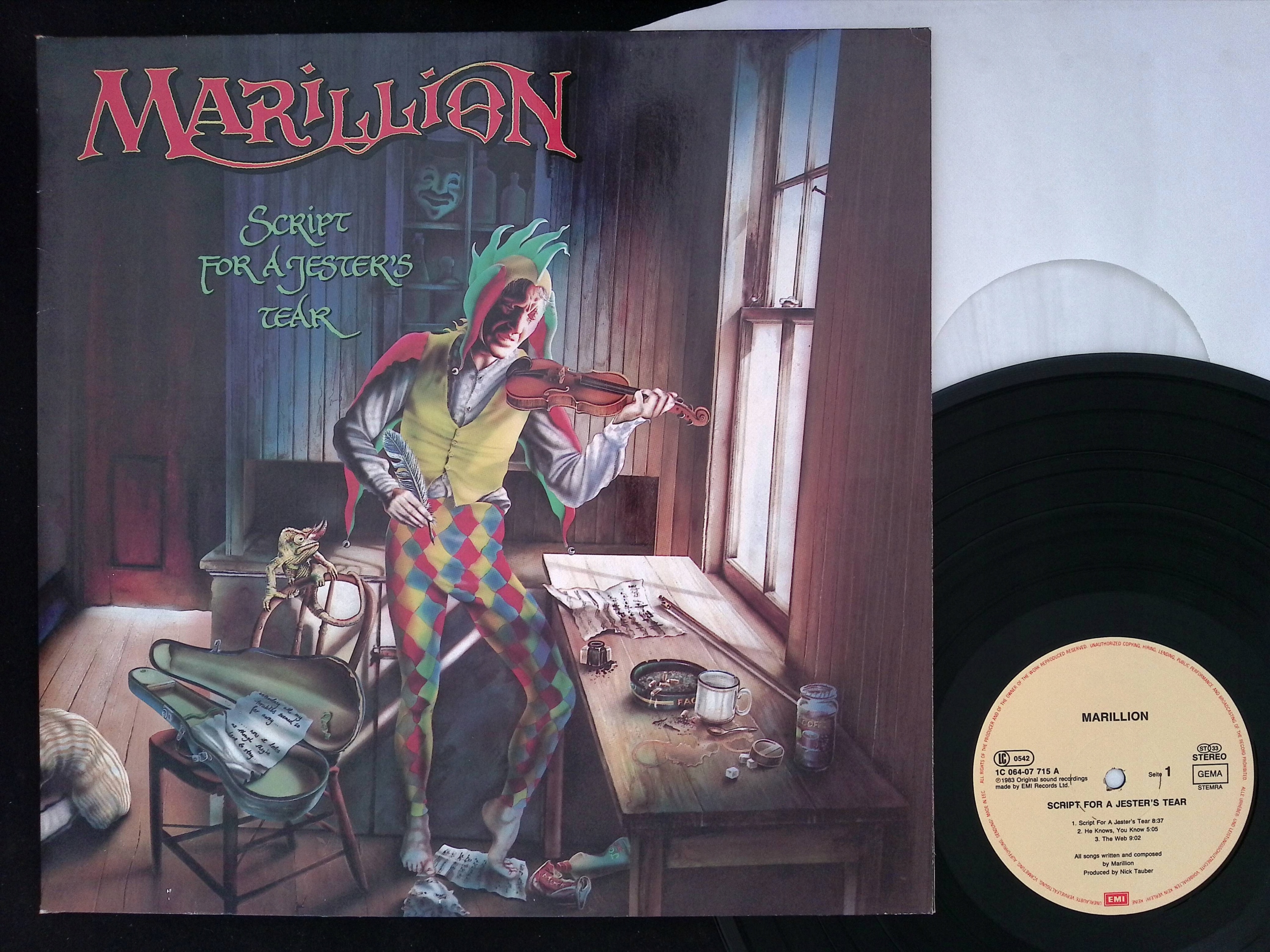 Marillion Script For a Jester Tear - Niska cena na Allegro