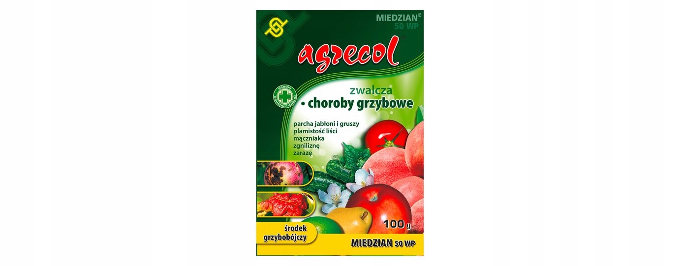 

Miedzian 50 Wp 100g zaraza choroby grzybowe