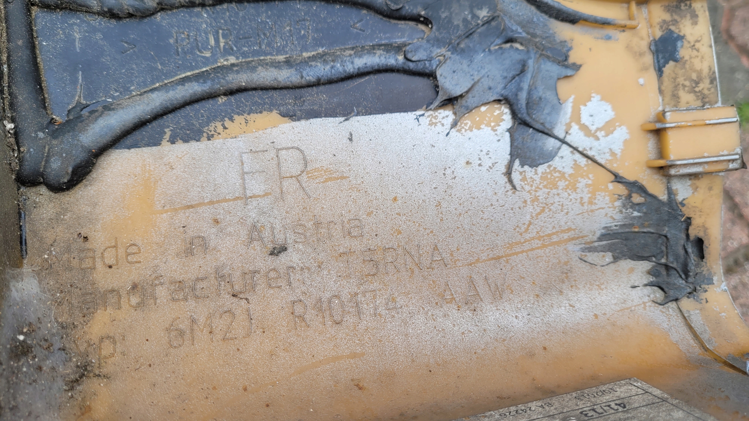 NAKŁADKA DOKŁADKA PROGU FORD S MAX MK1 ST TITANIUM SPORT 6M2J-R10174-AAW Strona zabudowy przód