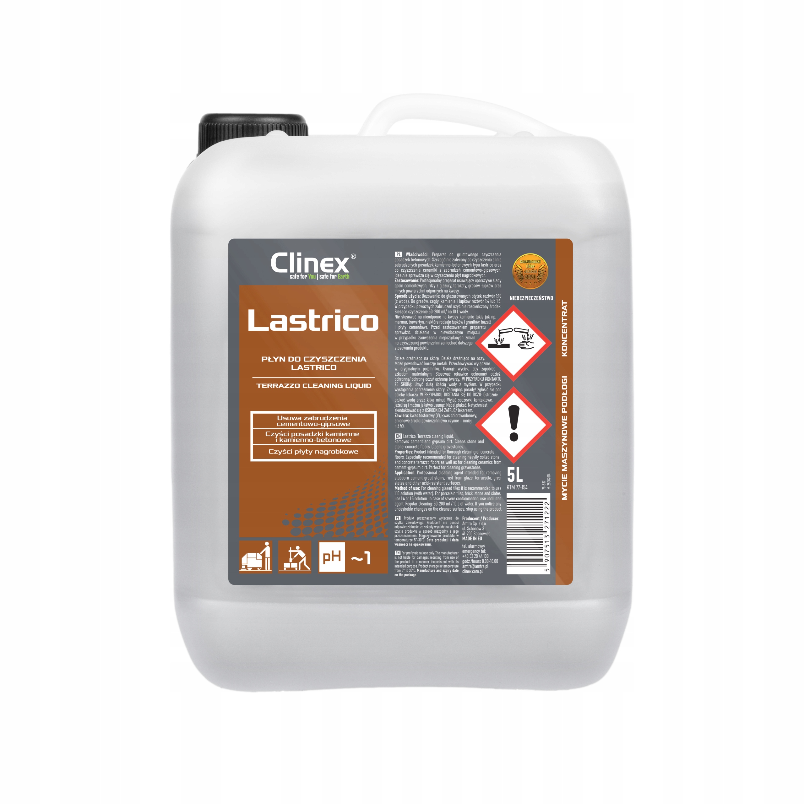 Levně Clinex Lastrico 5L