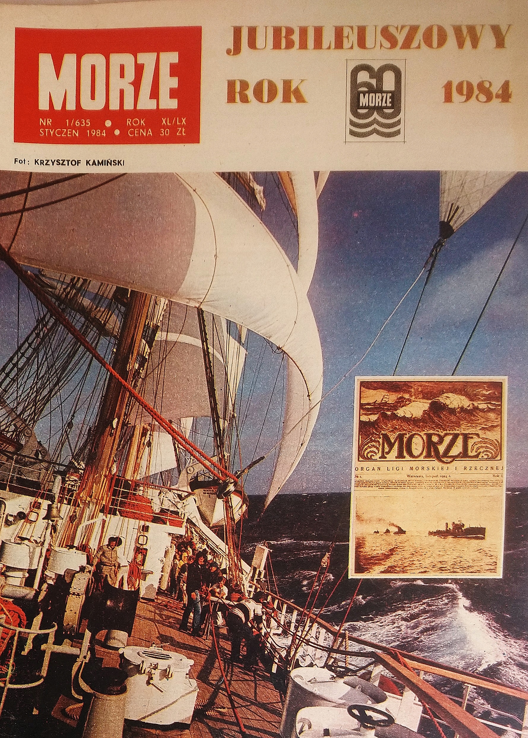 Morze Nr.1/635 styczeń 1984 SPK