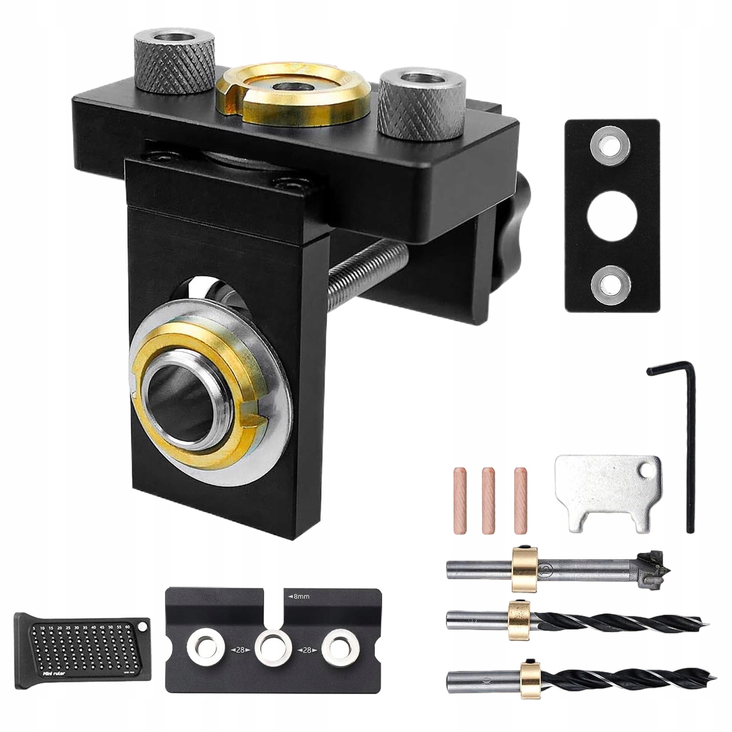 Šablona Pro Excentrické Kruhové Spoje Pro Vrtání Otvorů 8/10/15 MM