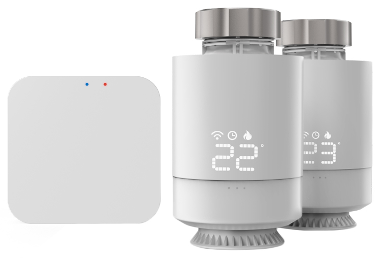 Hama 2X Głowica Termostatyczna Wifi Z LCD Z Przekaźnikiem Do Sterowania