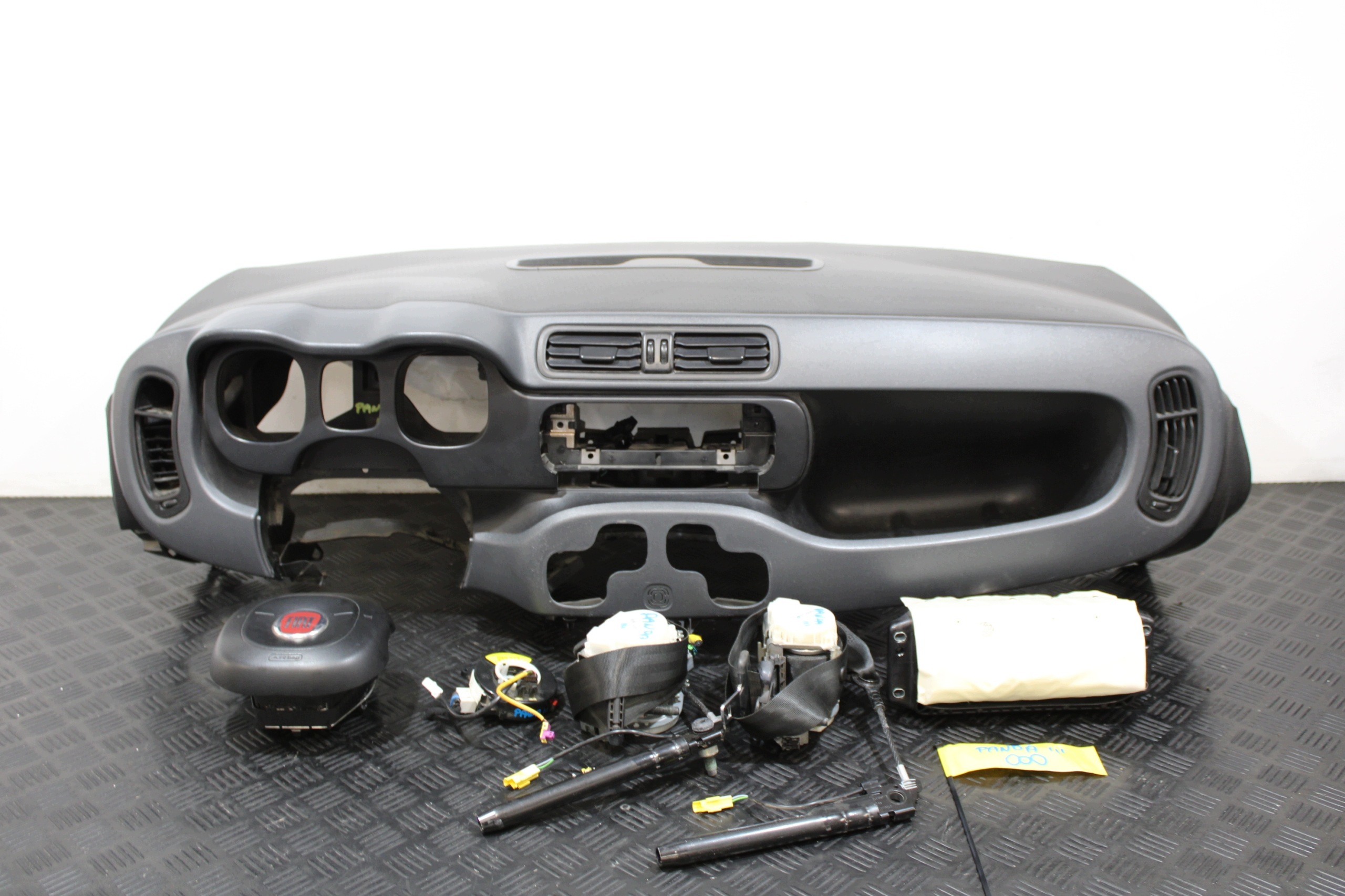 dashboard console airbag airbags FIAT PANDA III 3 2016
