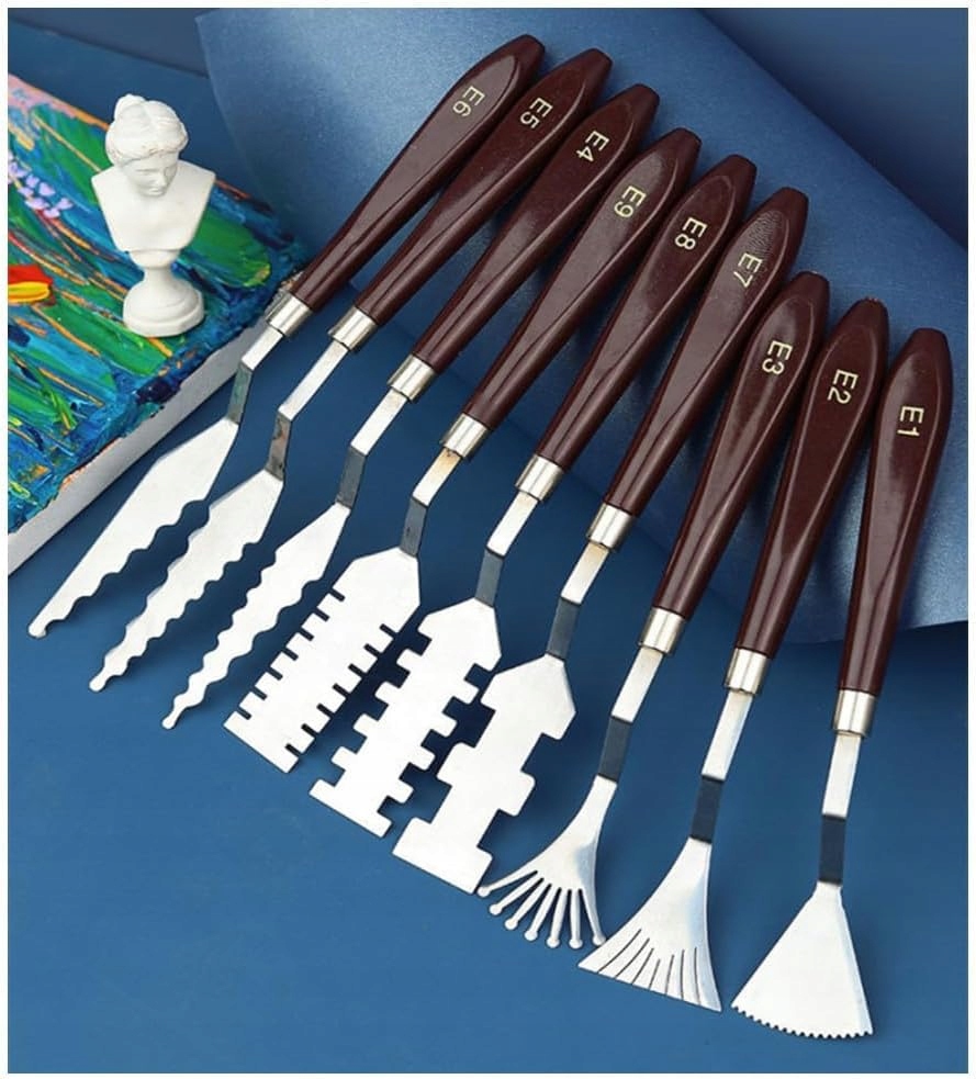 DerBlue PROFESJONALNA SZPACHELKA MALARSKA ZESTAW