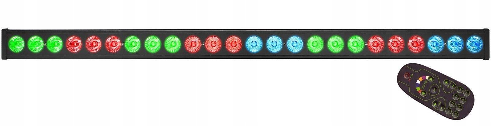 Fractal Led Bar 24x3W Led Belka Čierna Pilot