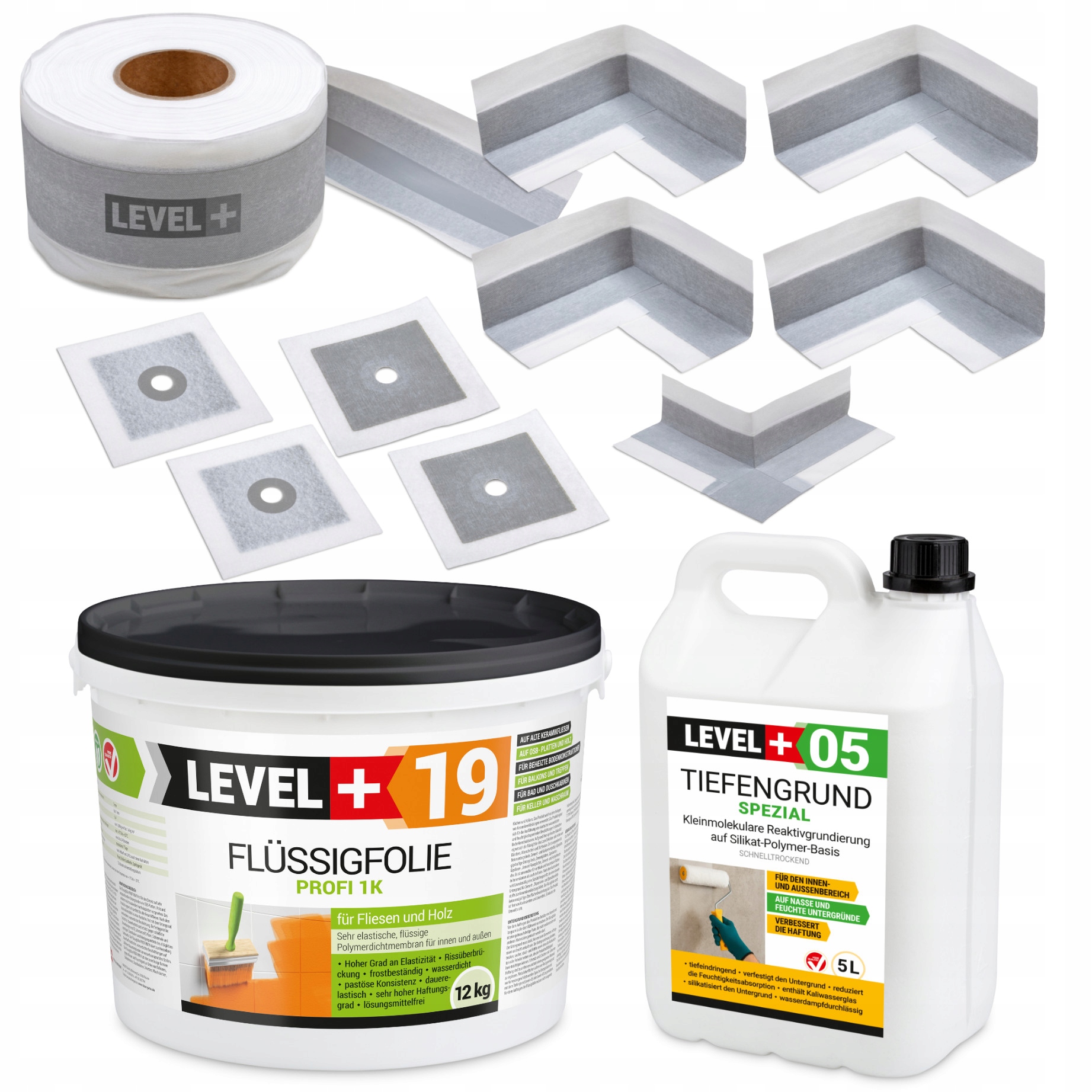 Hydroizolace Fólie 12 kg Páska 15 m Grunt 5