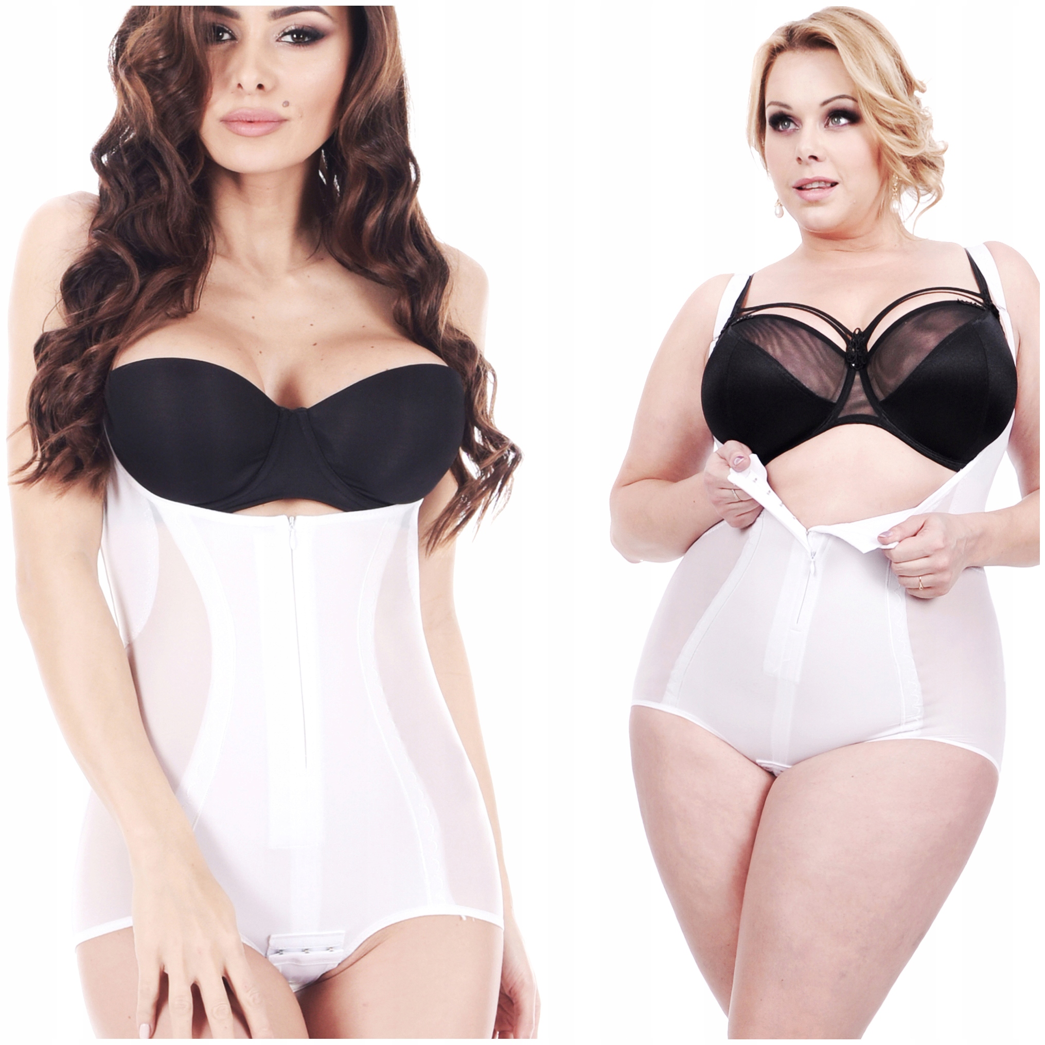Orirose Body silně Zeštíhlující Břicho modelující pas a boky Size Plus