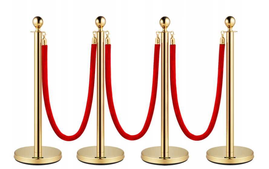 

Słupki Odgradzające Z Liną Barierka Kolejkowa Stal