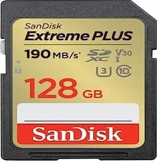 Karta SanDisk Extreme Plus Sdxc 128 Gb Class 10 UHS-I/U3 V30