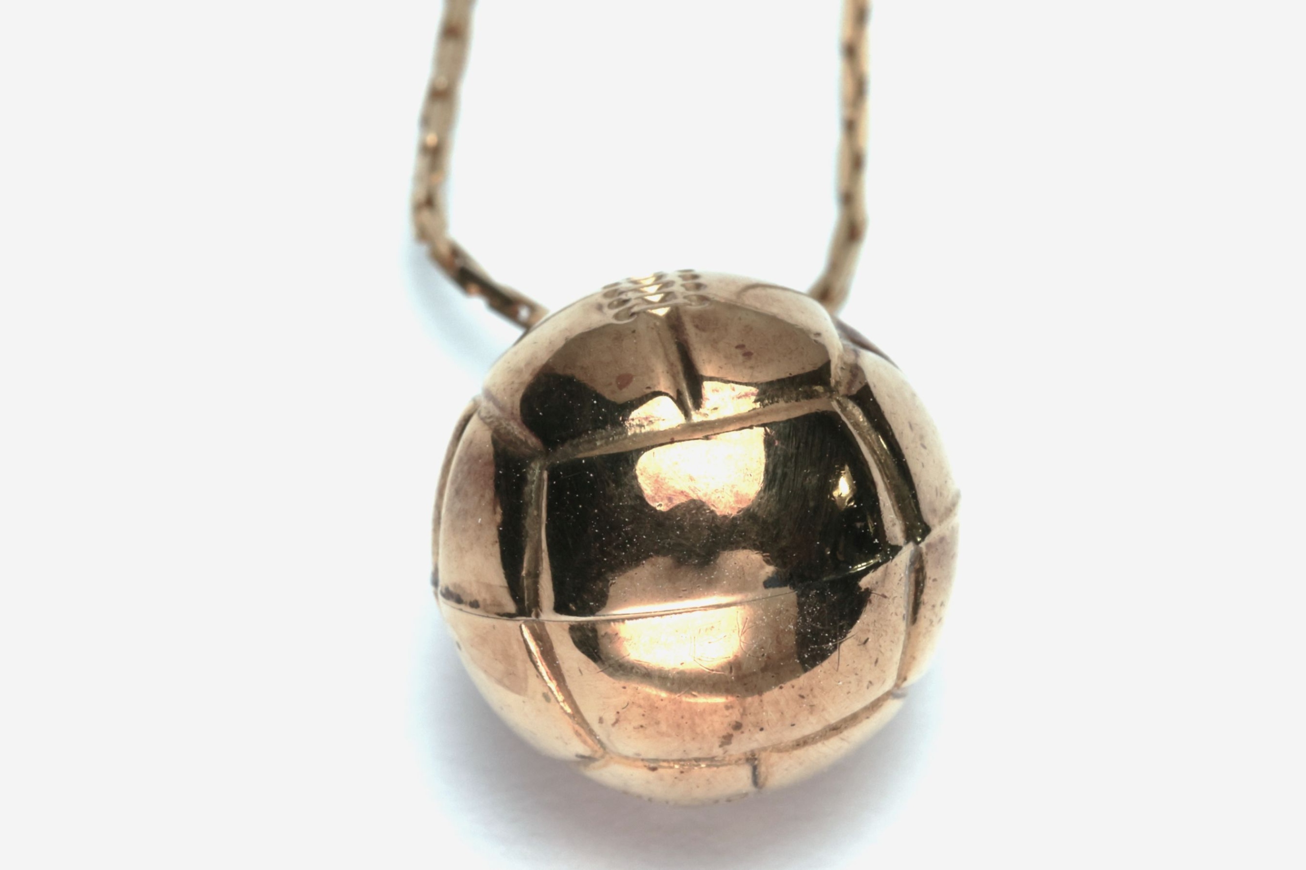 ZŁOTA ZAWIESZKA AU 375 RETRO VINTAGE PIŁKA