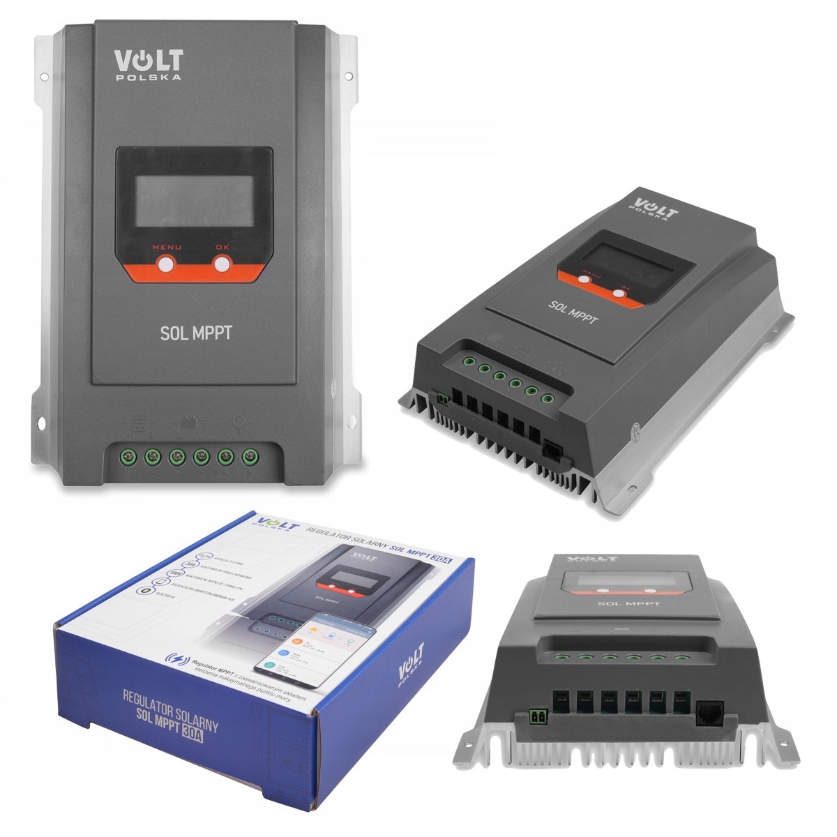 Regulator Solarny Sol Mppt 30A 12/24V Bluetooth