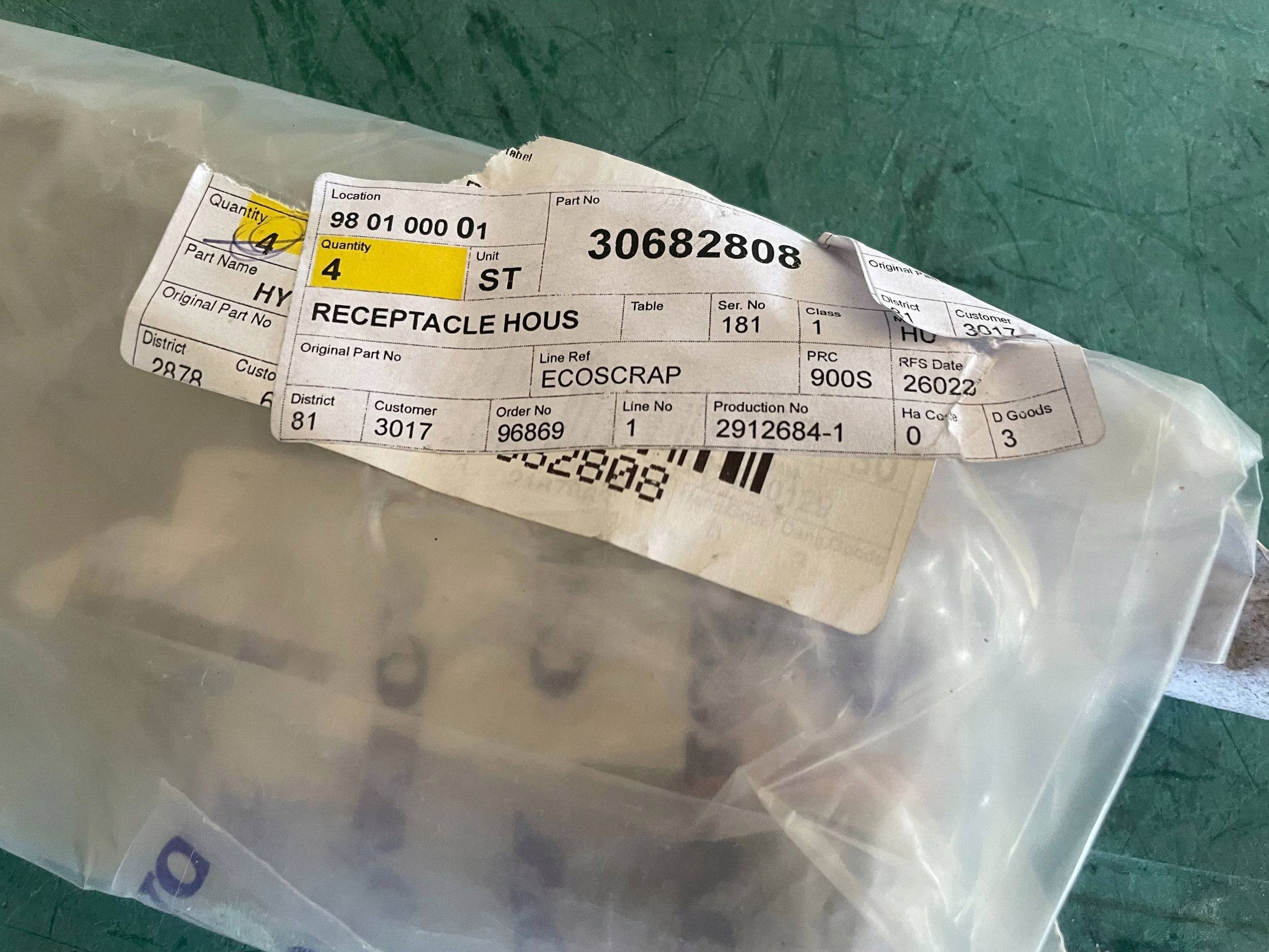 clutch electrical original VOLVO 30682808 CENA ZA SZTUKE! @A