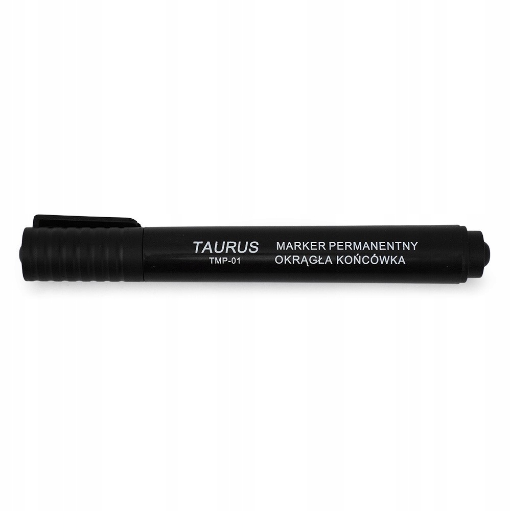 Marker permanentny okrągły TAURUS 9001A czarny