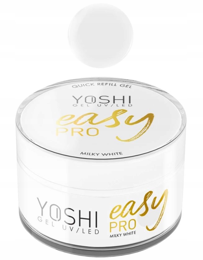 Yoshi Gel Easy Pro Gel Milky White 50 ml mléčná bílá