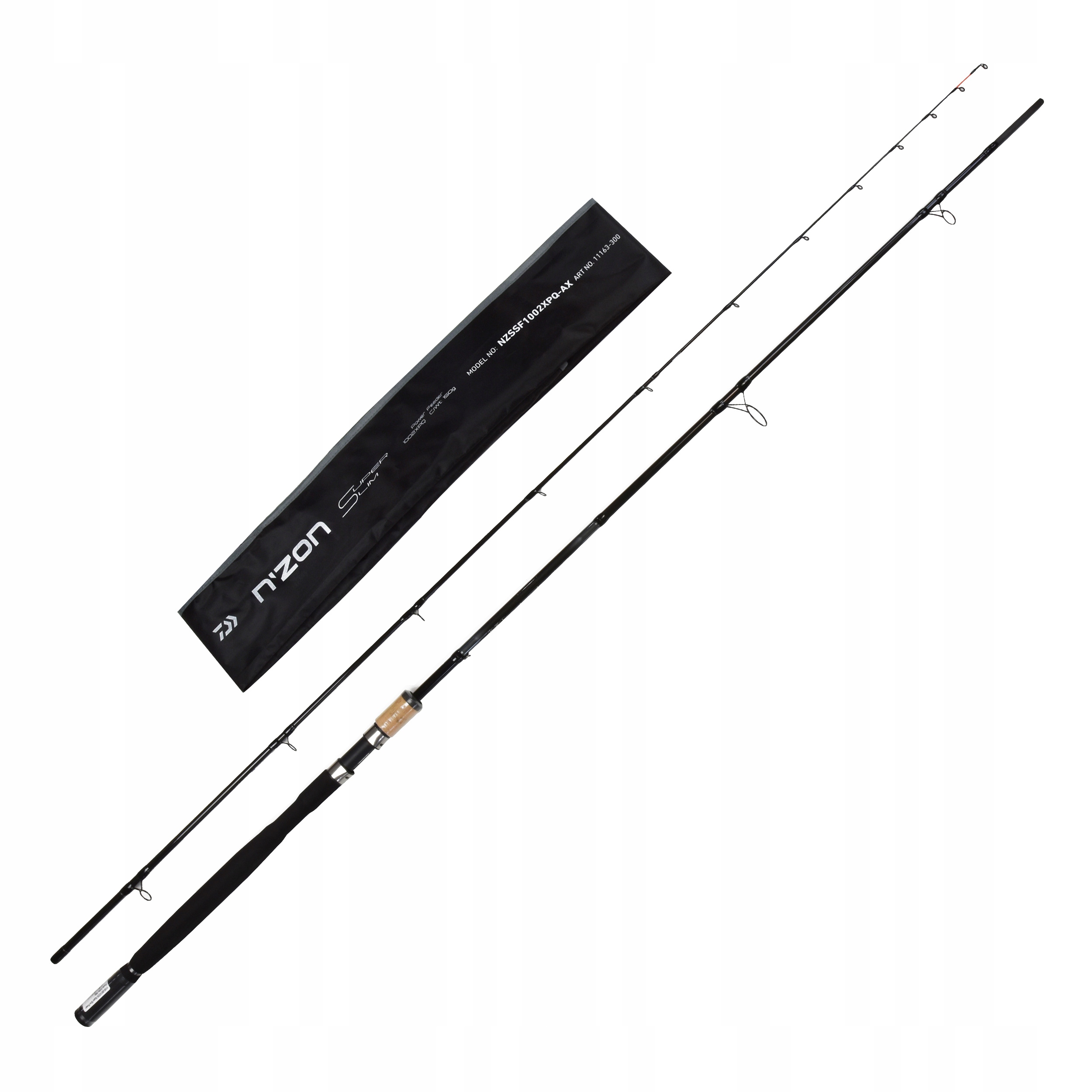 Wędka Daiwa N zon Slim Feeder 3.00m 0-150g na duże odległości