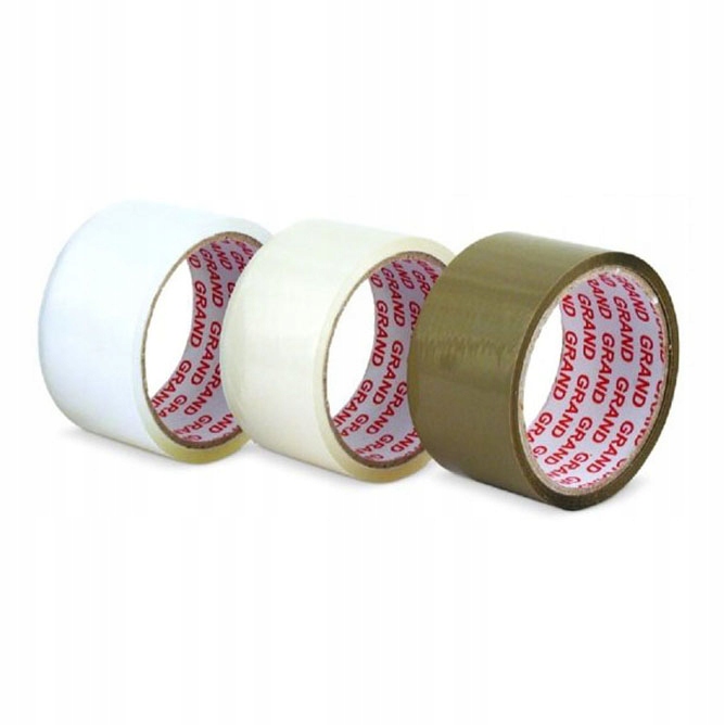 Taśma pakowa przezroczysta Grand 48mm x 50m akryl Stan opakowania oryginalne