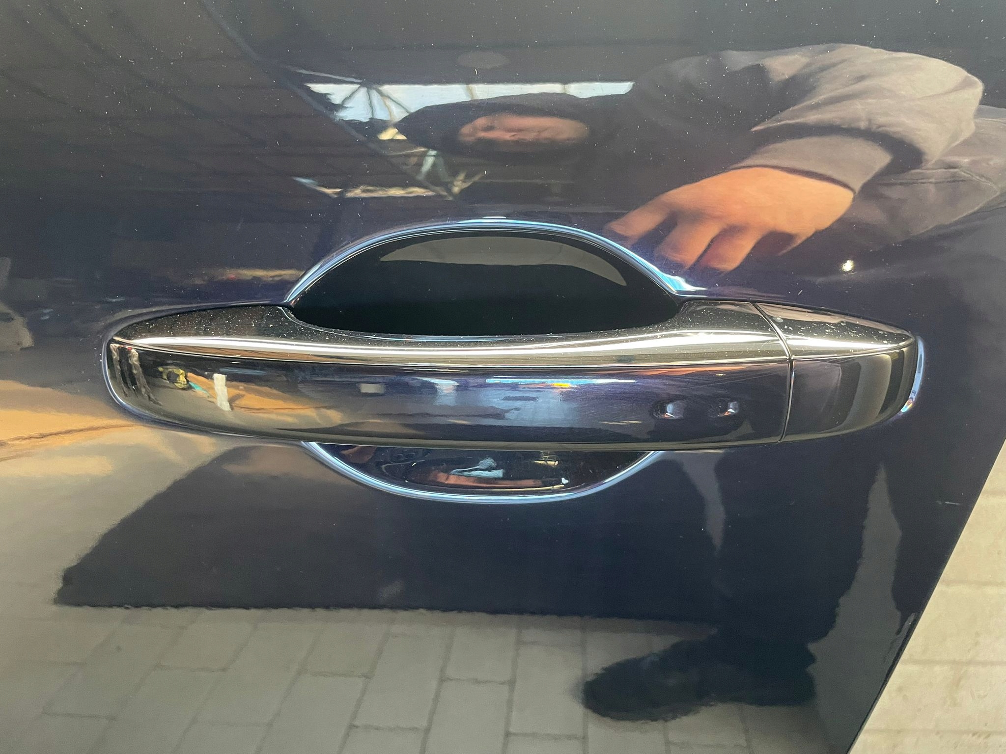 door front side left Renault Espace V TEGNG Stan B.Dobry purple