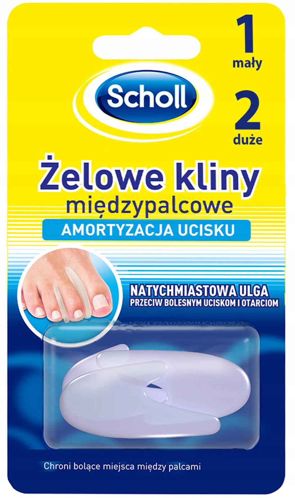 

Scholl GelActiv żelowe kliny międzypalcowe