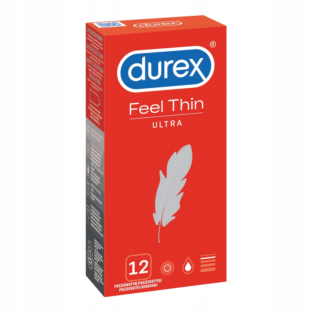 

Prezerwatywy Durex Feel Thin Ultra 12 Sztuk