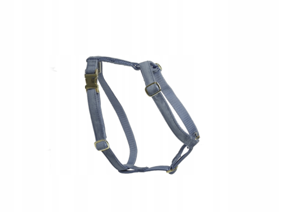 Levně Postroj pro psa Loop Velvet Kentucky modrý L