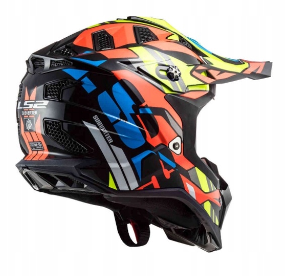 KASK LS2 MX700 SUBVERTER EVO RASCAL BL. ORANGE 3XL Rozmiar XXXL
