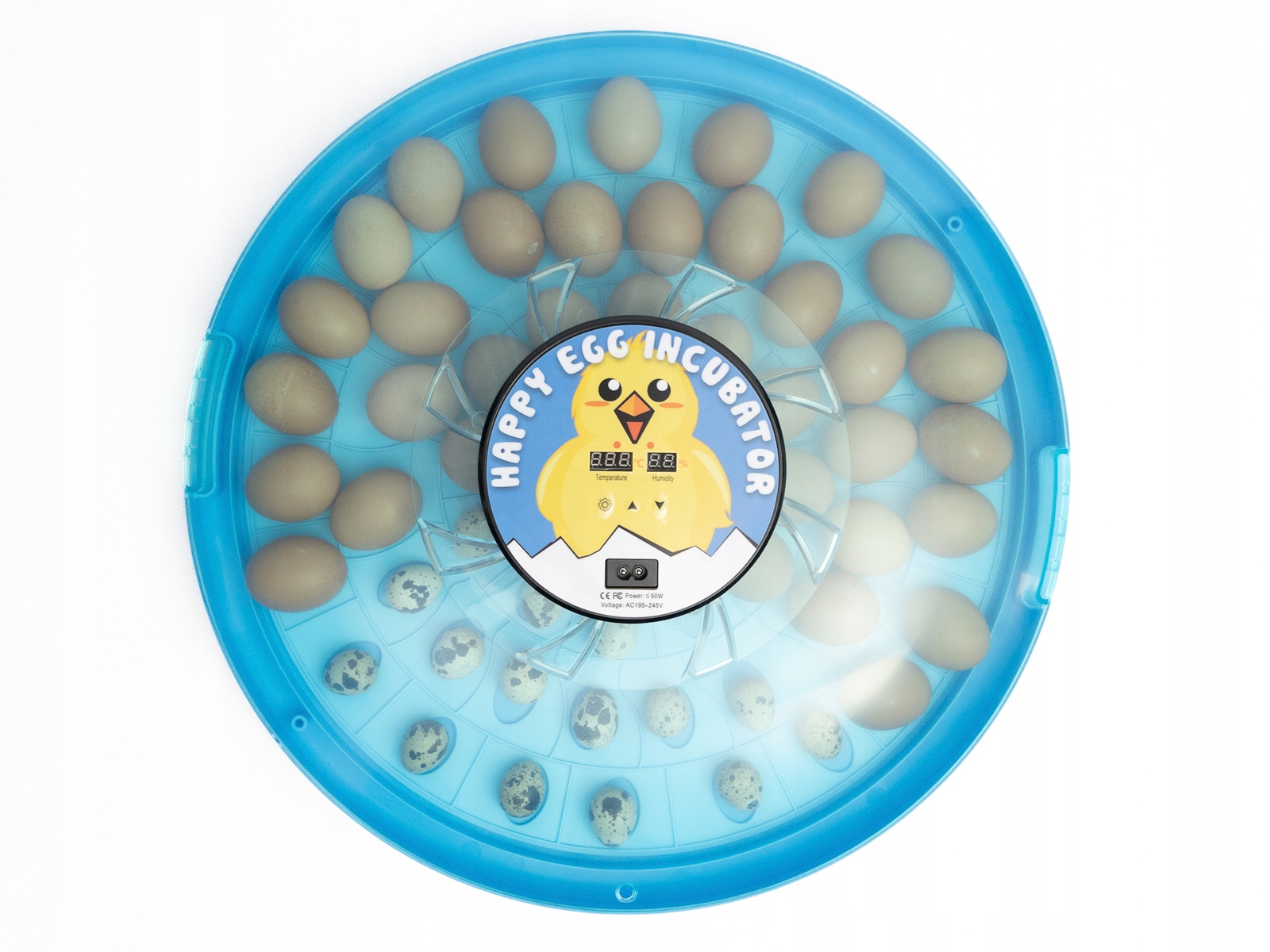 INKUBATOR AUTOMAT wylęgarka do 52 JAJA kura bażant Kod producenta H30-230