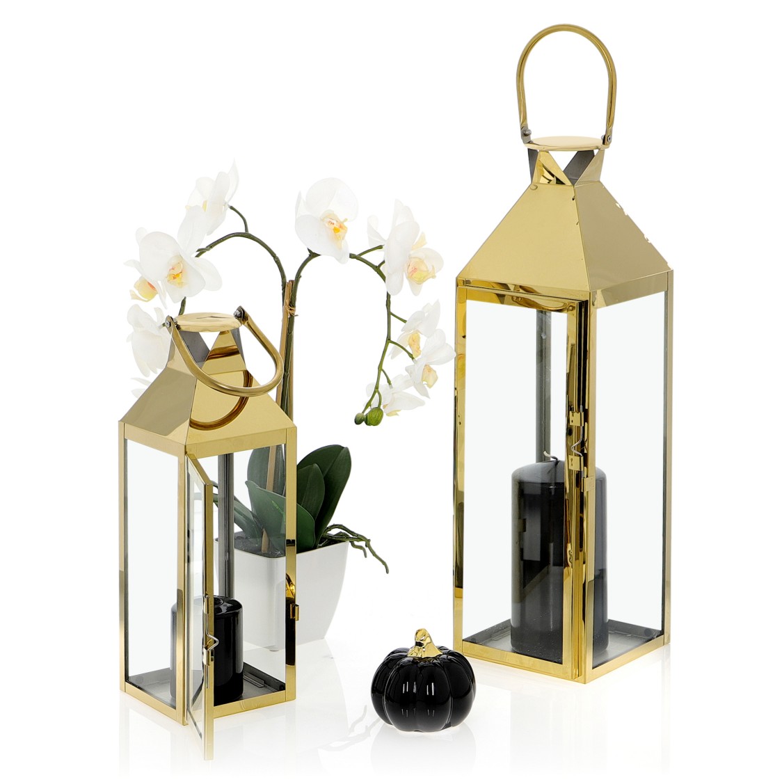 

Lampion Złoty Komplet Latarni Złotych Latarnia