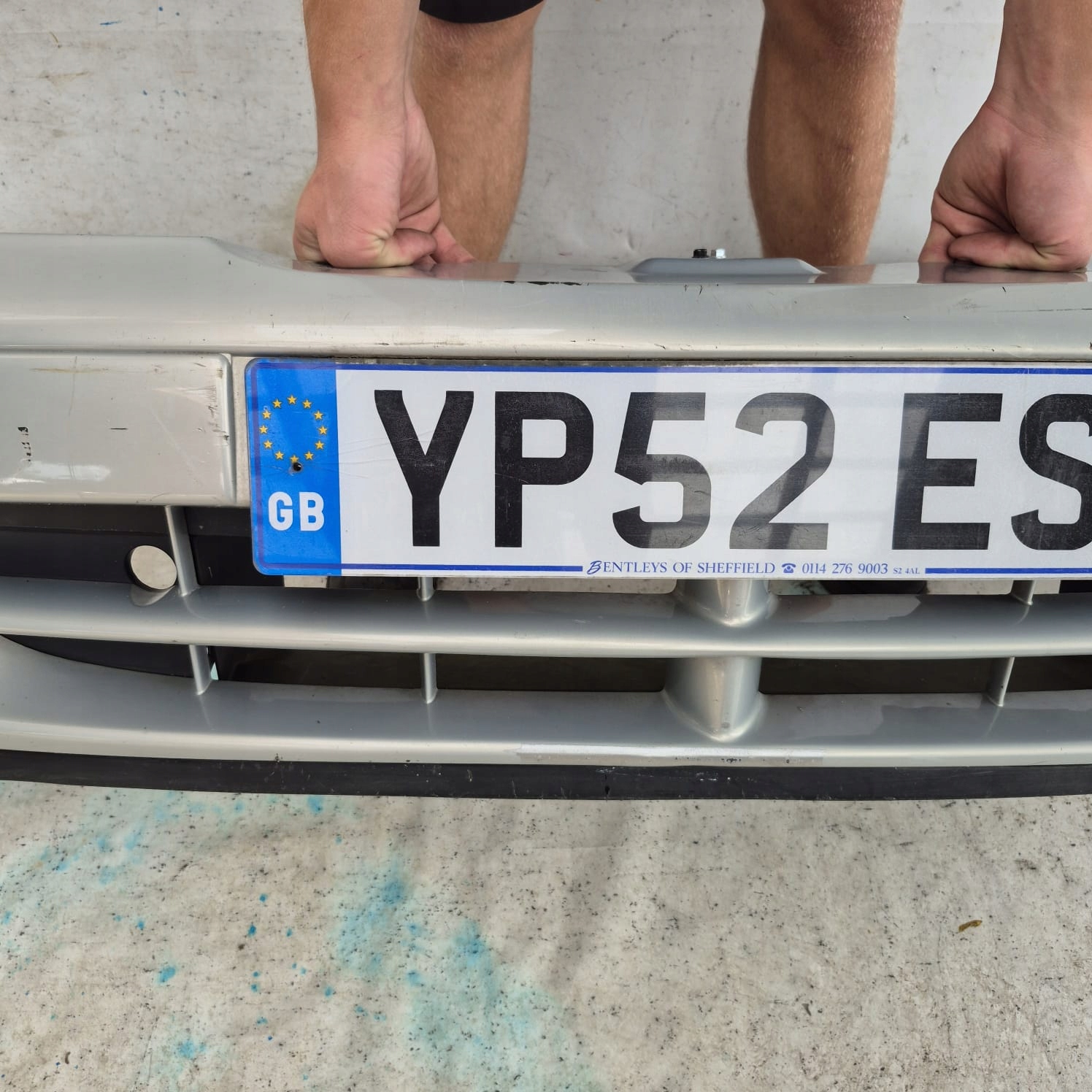 RENAULT MEGANE and COUPE LIFT 99- bumper front front