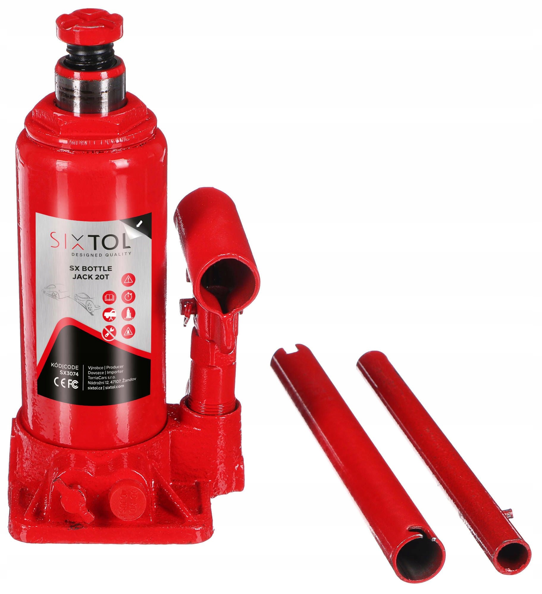 Hydraulický zvedák panenka Sx Bottle Jack 20T