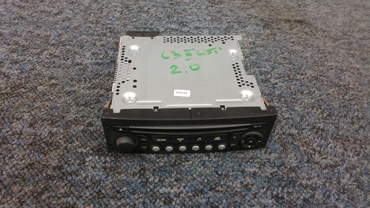 A2C53257135 - CD-радіо CITROEN C3 II LIFT 13 - >