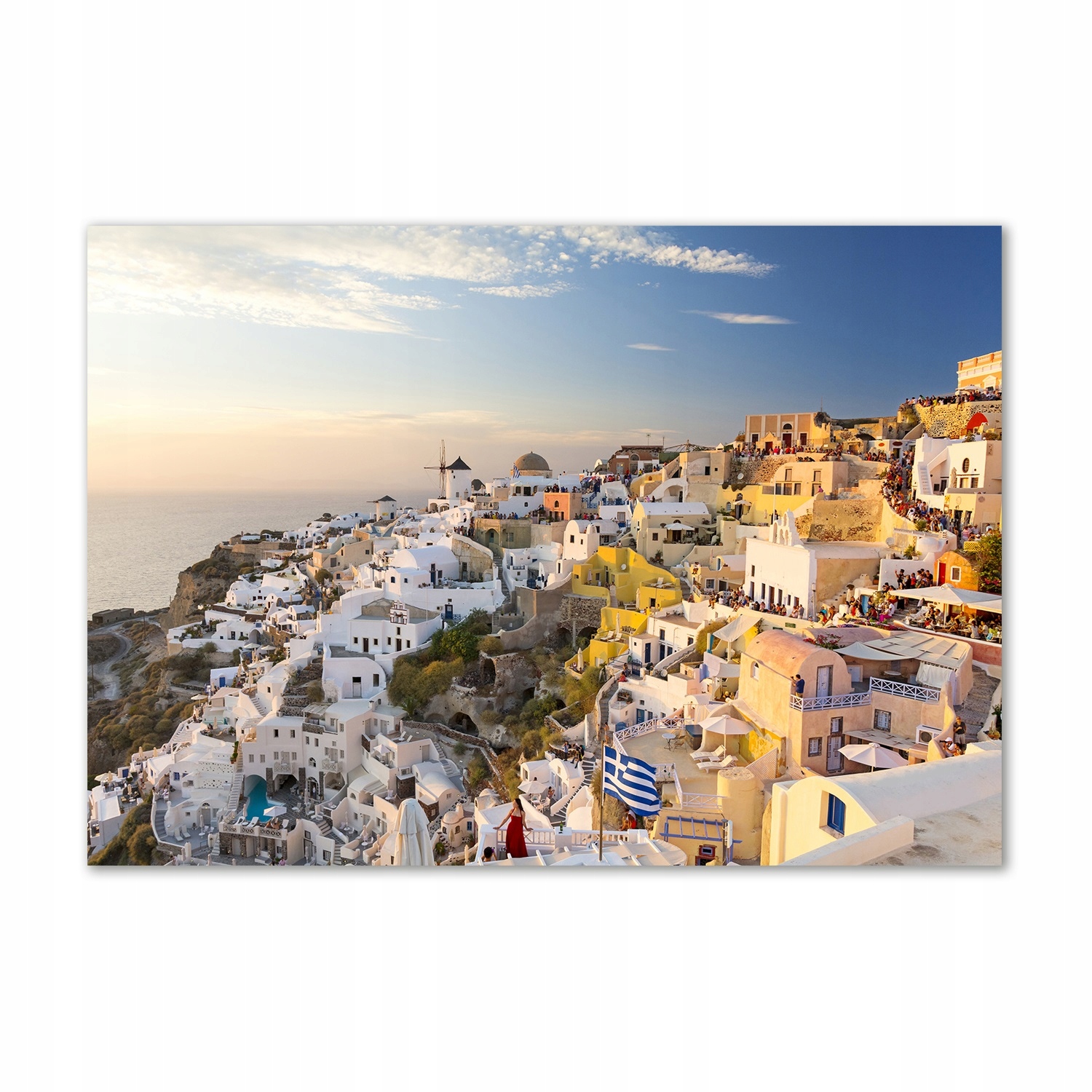 

Foto obraz szklany Santorini Grecja 100x70