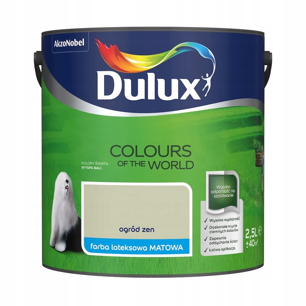 DULUX KOLORY ŚWIATA OGRÓD ZEN 2,5L (5328829) • Cena, Opinie • Farby