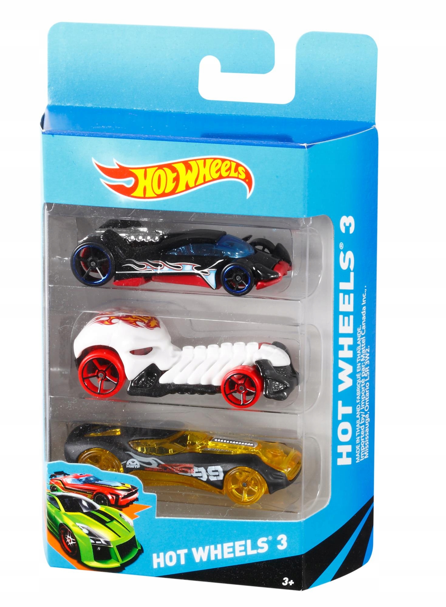 

Hot Wheels Zestaw samochodzików 3 pack