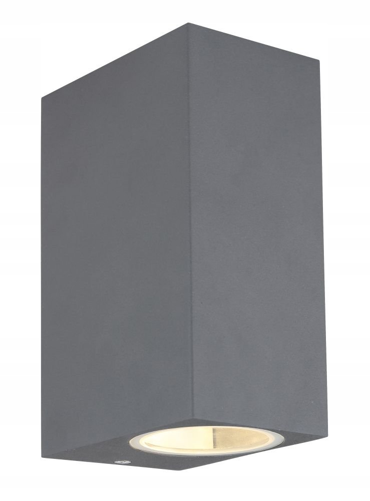 Venkovní nástěnná lampa Veronika antracit 2xGU10 IP44